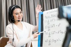 asian young woman teacher working from home teach 2025 03 24 09 49 56 utc